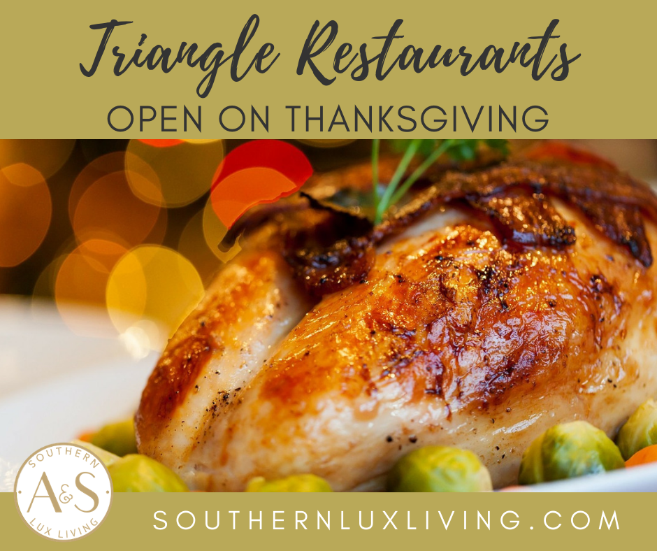 Triangle Restaurants Open on Thanksgiving