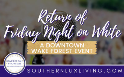 Return of Friday Night on White in Wake Forest, North Carolina