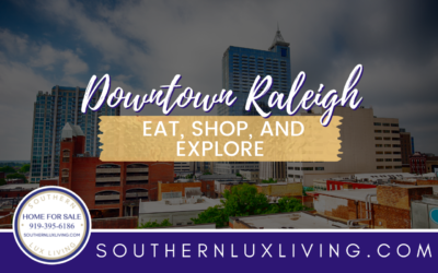 Downtown Raleigh- Eat, Shop, and Explore