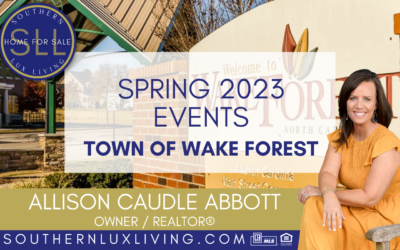 Town of Wake Forest Spring Events 2023