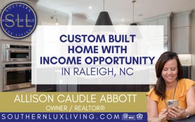 Stunning Custom Home with Income Opportunity in Raleigh, NC