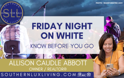 Friday Night On White – Know Before You Go!